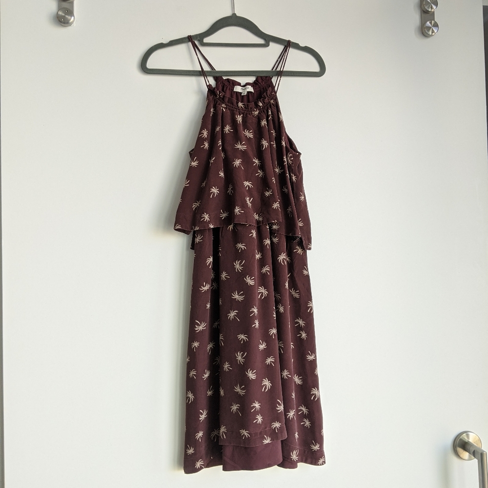 Madewell Palm Tree Dress